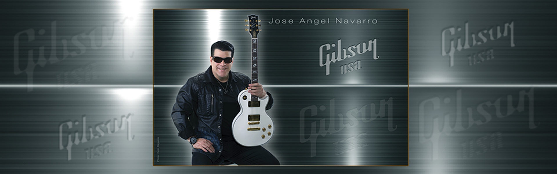 Jose Angel Navarro is using Gibson as his favorite guitar brand