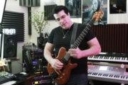 Recording with Carvin guitar