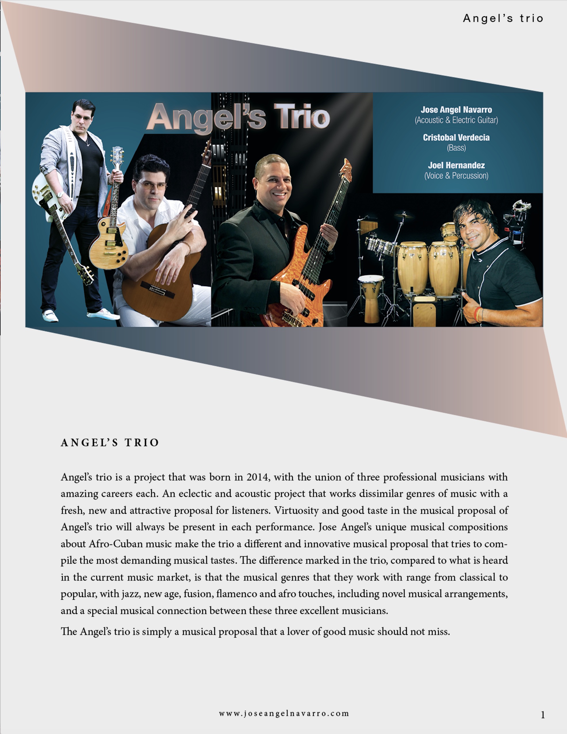 Cover Angel's Trio