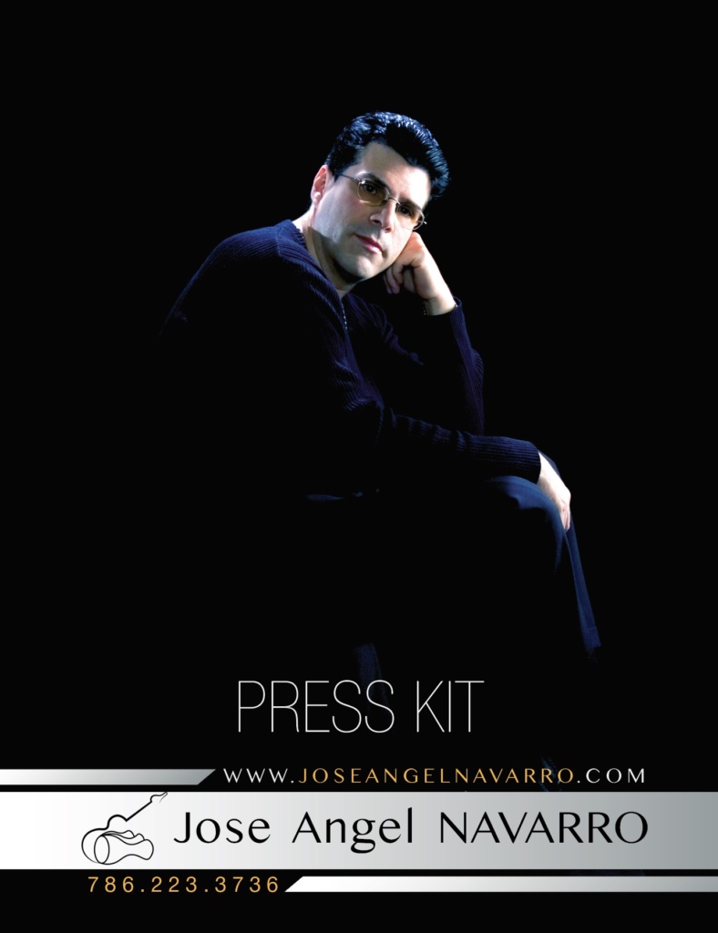 Jose Angel Navarro Press Kit cover