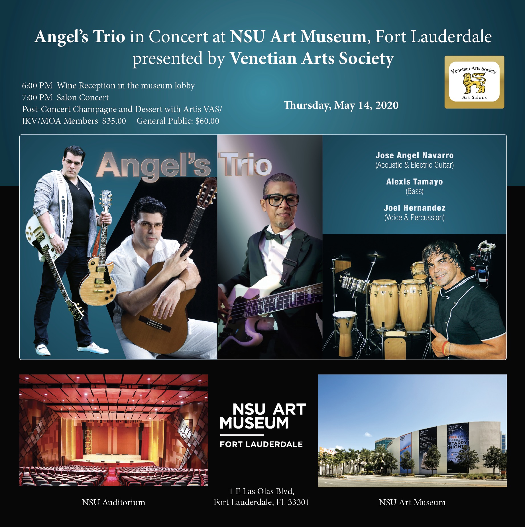 Angel's Trio in concert at NSU