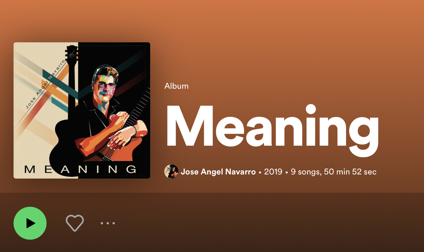 Meaning on Spotify